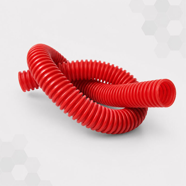 Flexible PP conduit – red